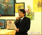 Bế mạc phòng triển lãm tranh Xuân về trên Phá Tam Giang và trao tác phẩm cho các nhà sưu tập 