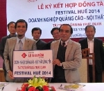 DNTN Lê Nguyễn tài trợ quảng cáo trực quan cho Festival Huế 2014