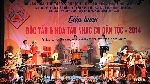 Đoàn TT Huế đạt giải cao tại Liên hoan độc tấu và hòa tấu nhạc cụ dân tộc năm 2014 