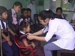 Nam Đông: Hơn 3.600 trẻ được tiêm vắc xin sởi – Rubella đợt 2/2014 