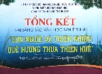 Công bố hơn 50 tác phẩm VHNT về đề tài “Con người và thiên nhiên quê hương Thừa Thiên Huế” 