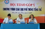 Hội thảo góp ý chương trình phổ thông tổng thế