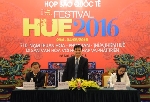 Họp báo quốc tế Festival Huế 2016 tại Hà Nội