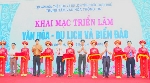 Triển lãm “Văn hóa Du lịch và Biển đảo”.