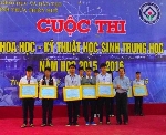 Thừa Thiên Huế: 6 đề tài tham dự cuộc thi khoa học - kỹ thuật học sinh trung học cấp quốc gia năm học 2015 - 2016