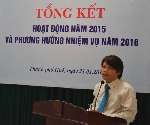 Hội nhà văn TT Huế: Tổng kết hoạt động năm 2015 và triển khai kế hoạch nhiệm vụ năm 2016