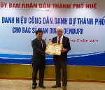 Trao danh hiệu “công dân danh dự” cho Bác sĩ Gian Duri Toendury