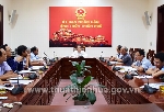 Chủ tịch UBND tỉnh Phan Ngọc Thọ làm việc với Liên hiệp các hội VHNT tỉnh