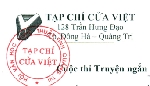 THỂ LỆ CUỘC THI TRUYỆN NGẮN VÀ BÚT KÝ TRÊN TẠP CHÍ CỬA VIỆT (2018 - 2019)