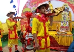 Lễ rước nước - nghi lễ quan trọng trong Lễ hội Đền Trần ở Thái Bình