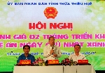 Hội nghị đánh giá 02 tháng triển khai đề án Ngày chủ nhật xanh