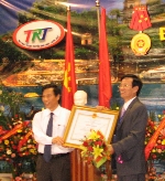 Đài TRT đón nhận Huân Chương lao động hạng Nhất 