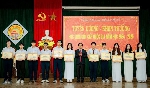 Tuyên dương học sinh đạt giải học sinh giỏi quốc gia năm học 2024-2025