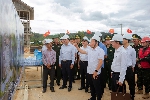 Phó Thủ tướng Lê Tiến Châu kiểm tra tiến độ dự án Trường phổ thông nội trú liên cấp các xã biên giới trên địa bàn thành phố Huế.