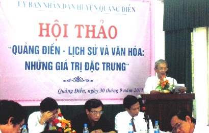 Hội thảo “Quảng Điền – Lịch Sử và Văn hóa: Những giá trị đặc trưng”