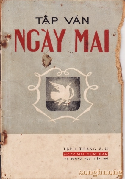 Tập văn Ngày Mai - Nhóm Ngày Mai trong phong trào Hòa Bình tại Huế (1954)