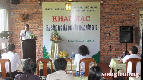 Khai mạc Trại sáng tác Văn học - Âm nhạc năm 2012 và Văn Thơ Thiếu Nhi 