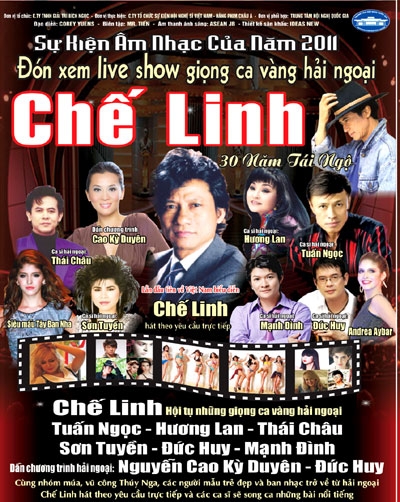 Chấn chỉnh quảng cáo live show Chế Linh tại Huế