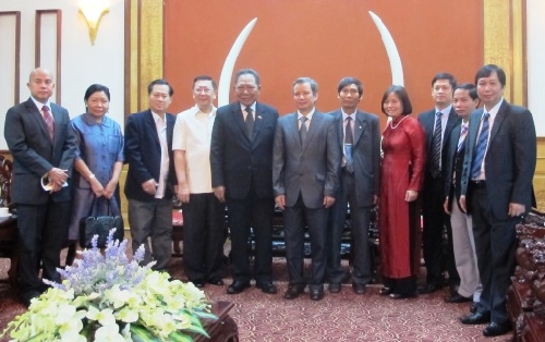 UBND tỉnh tiếp xã giao Đoàn Chính phủ Hoàng gia Thái Lan
