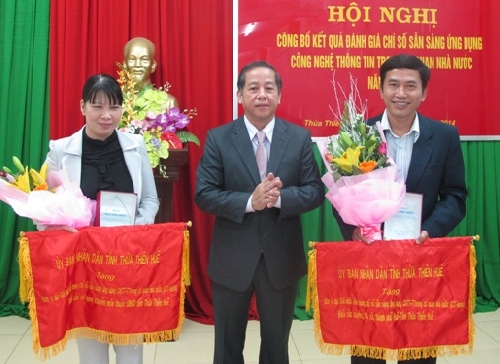 Văn phòng UBND tỉnh và Thị xã Hương Trà đứng đầu bảng xếp hạng chỉ số ICT-Index năm 2013