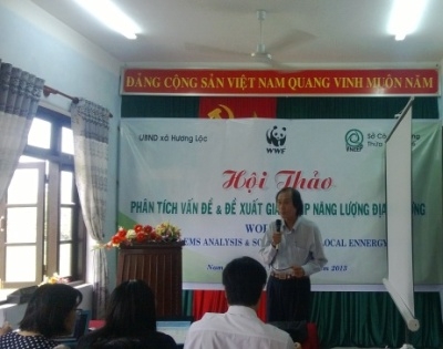 Hội thảo ‘‘Phân tích vấn đề và Đề xuất giải pháp năng lượng địa phương” 