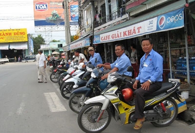 Phong Hiền ra mắt đội xe thồ phòng chống tội phạm 