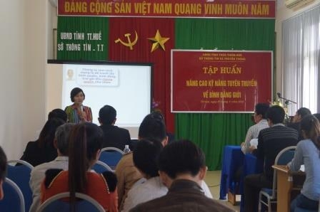 Tập huấn nâng cao kỹ năng tuyên truyền bình đẳng giới