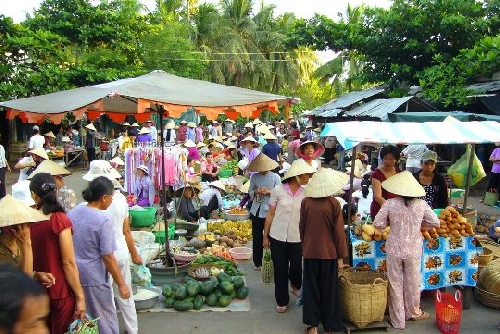 Nhộn nhịp chợ nông thôn