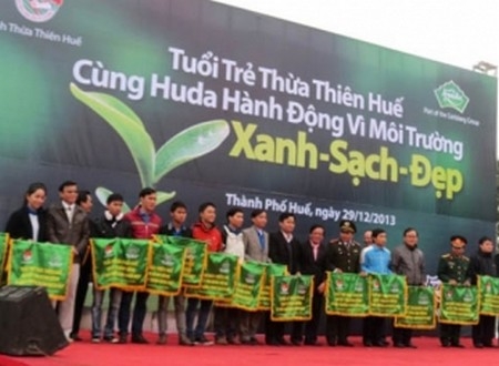 Phát động “Tuổi trẻ TT-Huế cùng Huda hành động vì môi trường xanh - sạch - đẹp”.