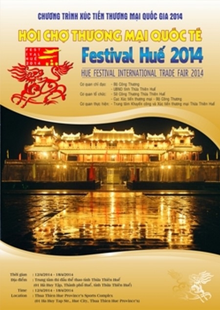 Huế: Sẽ tổ chức Hội chợ Thương mại Quốc tế Festival Huế 2014