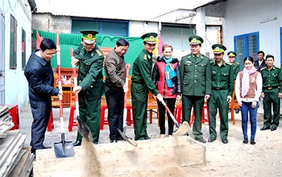 Xây 18 nhà "Mái ấm cho chiến sĩ nơi biên giới" tại Thừa Thiên - Huế 