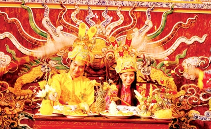 Đêm Hoàng cung tái hiện yến tiệc của triều Nguyễn 