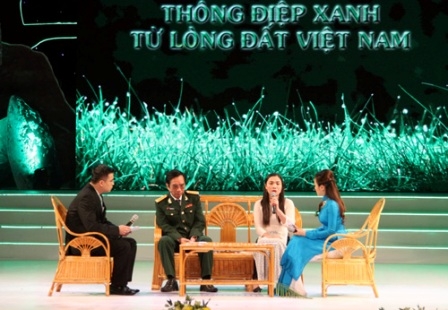 Giao lưu “Thông điệp xanh từ lòng đất Việt Nam”