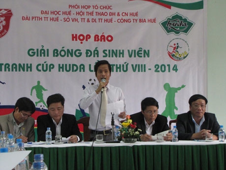 Giải bóng đá sinh viên Huda Cup lần thứ VIII, năm 2014 - khu vực Huế