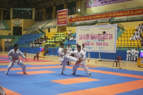 Giải Vô địch trẻ Karatedo Quốc gia lần thứ XX- năm 2014.