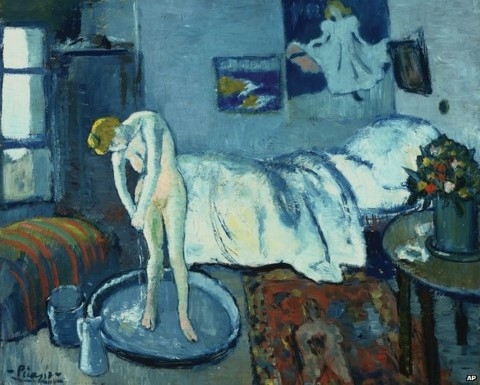 Chân dung lạ ẩn dưới kiệt tác ‘Blue Room’ của Picasso 