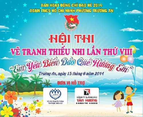 Hội thi vẽ tranh “em yêu biển đảo quê hương em”