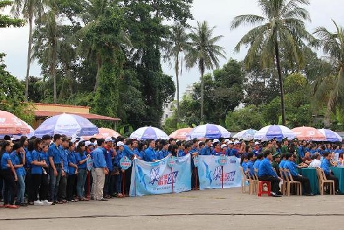 Lễ ra quân “Tiếp sức mùa thi 2014”  và ngày hội thanh niên với văn hóa giao thông