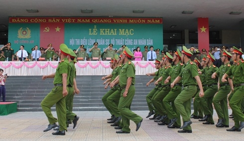 Hội thi Điều lệnh, Quân sự, Võ thuật Công an nhân dân lần thứ IV