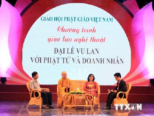 Giao lưu nghệ thuật “Đại lễ Vu lan với Phật tử-doanh nhân”