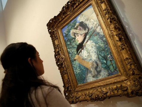 Đấu giá bức tranh 'Le Printemps' của Manet