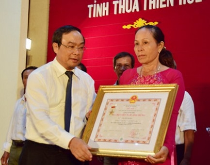 Thừa Thiên Huế: 193 mẹ được phong tặng, truy tặng danh hiệu vinh dự Nhà nước “Bà mẹ Việt Nam Anh hùng” 