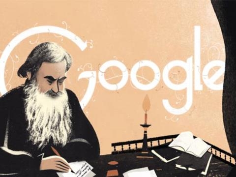 Google tôn vinh 186 năm ngày sinh tác giả cuốn ‘Chiến tranh và Hòa bình’