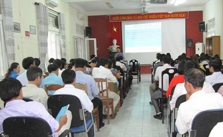 Tập huấn nâng cao chất lượng giáo dục sức khỏe sinh sản vị thành niên trong trường học năm học 2014 - 2015