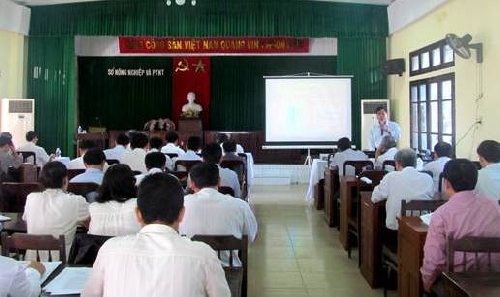 Năm 2014 năng suất lúa bình quân cả năm của TT Huế cao nhất từ trước đến nay 