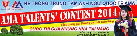 Cuộc thi AMA - TALENTS’ CONTEST dành cho sinh viên Đại học Huế 