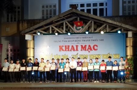 Khai mạc Tuần lễ Văn hóa - Thể thao Thanh thiếu nhi Thừa Thiên Huế lần thứ XI - 2015