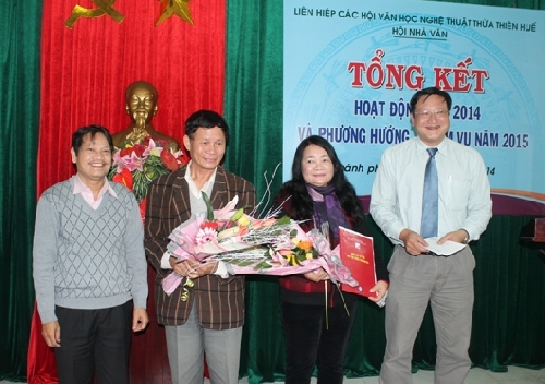 Hội Nhà văn Thừa Thiên Huế tổng kết hoạt động năm 2014
