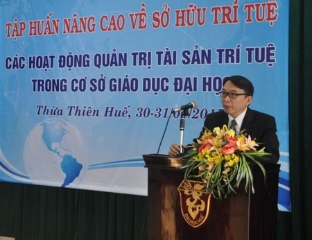 Đại học Huế tổ chức tập huấn cho cán bộ, giảng viên về công tác sở hữu trí tuệ 