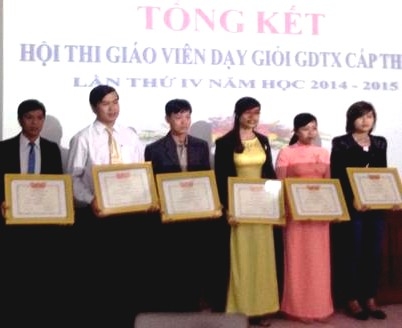 Tổng kết Hội thi giáo viên dạy giỏi GDTX cấp THPT lần thứ IV